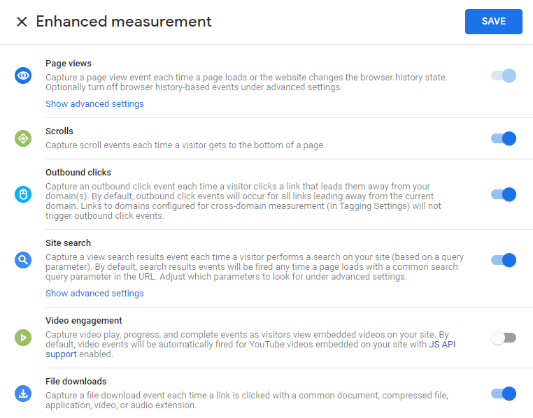 สอนตั้งค่า Click Event Tracking ใน Google Analytics 4 enhanced measurement event