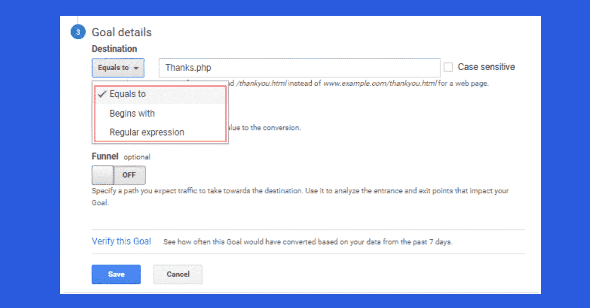 Goal ใน Google Analytics ตั้งค่าอย่างไร ทั้ง 2 เวอร์ชั่น - image 4