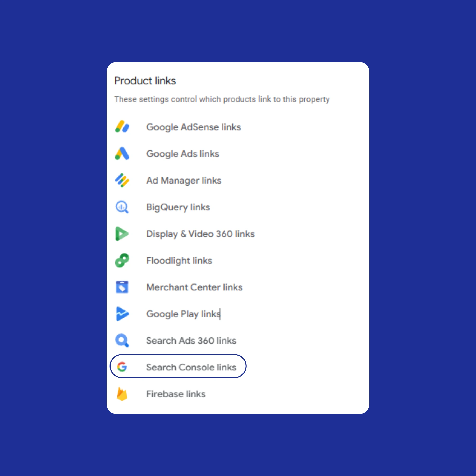 เชื่อม Google Search Console เข้ากับ GA4