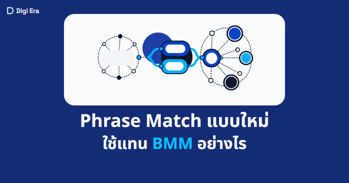 ภาพปกบทความ Phrase Match แบบใหม่ ใช้แทน BMM อย่างไร จาก Digi Era