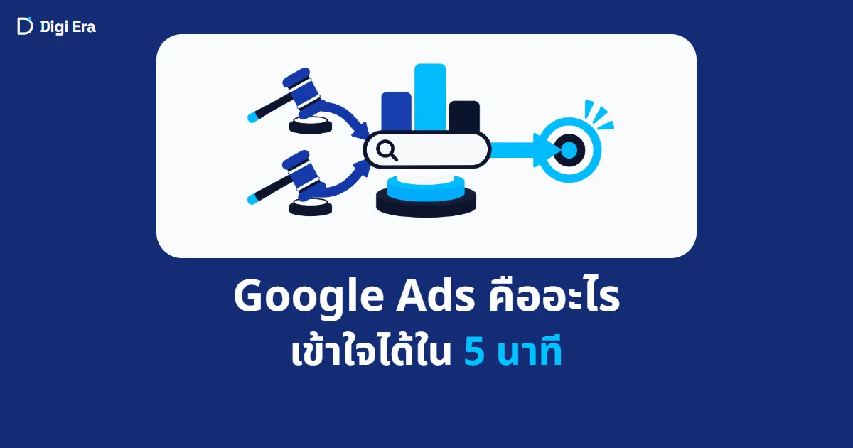 ภาพปกบทความ Google Ads คืออะไร เข้าใจได้ใน 5 นาที จาก Digi Era